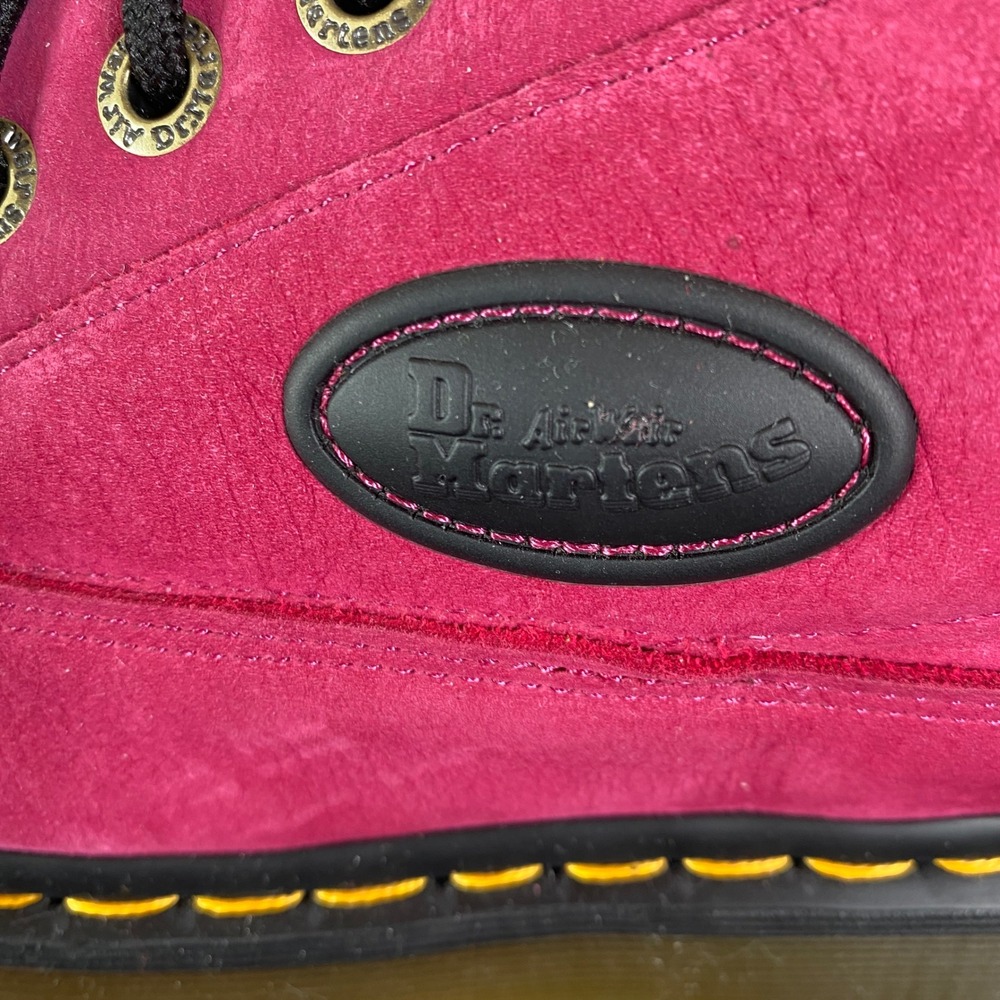 Dr. Marten Buzz 5i Milled Nubuck 90s Chunky Platform Shoes Women 9 Pink NWT - Picture 7 of 10